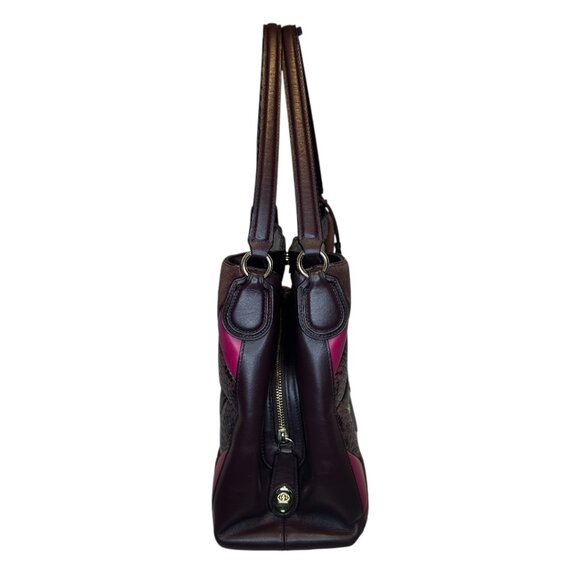 Coach Edie Shoulder Bag 31 in Mixed Materials Canyon Quilt (GUC) - Picture 3 of 12